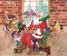 Santa Illustration